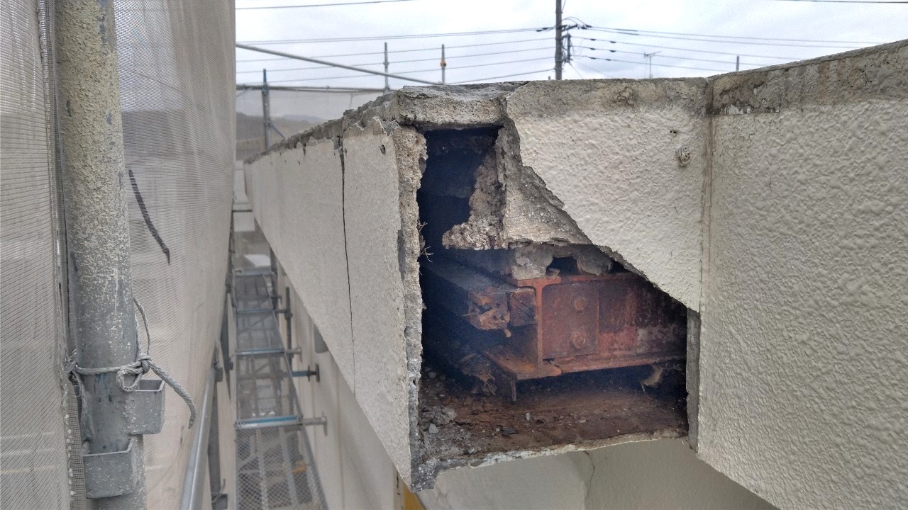 【綺麗なネイビーカラーへ♪店舗様】外壁・屋根裏・屋上防水・シーリング工事