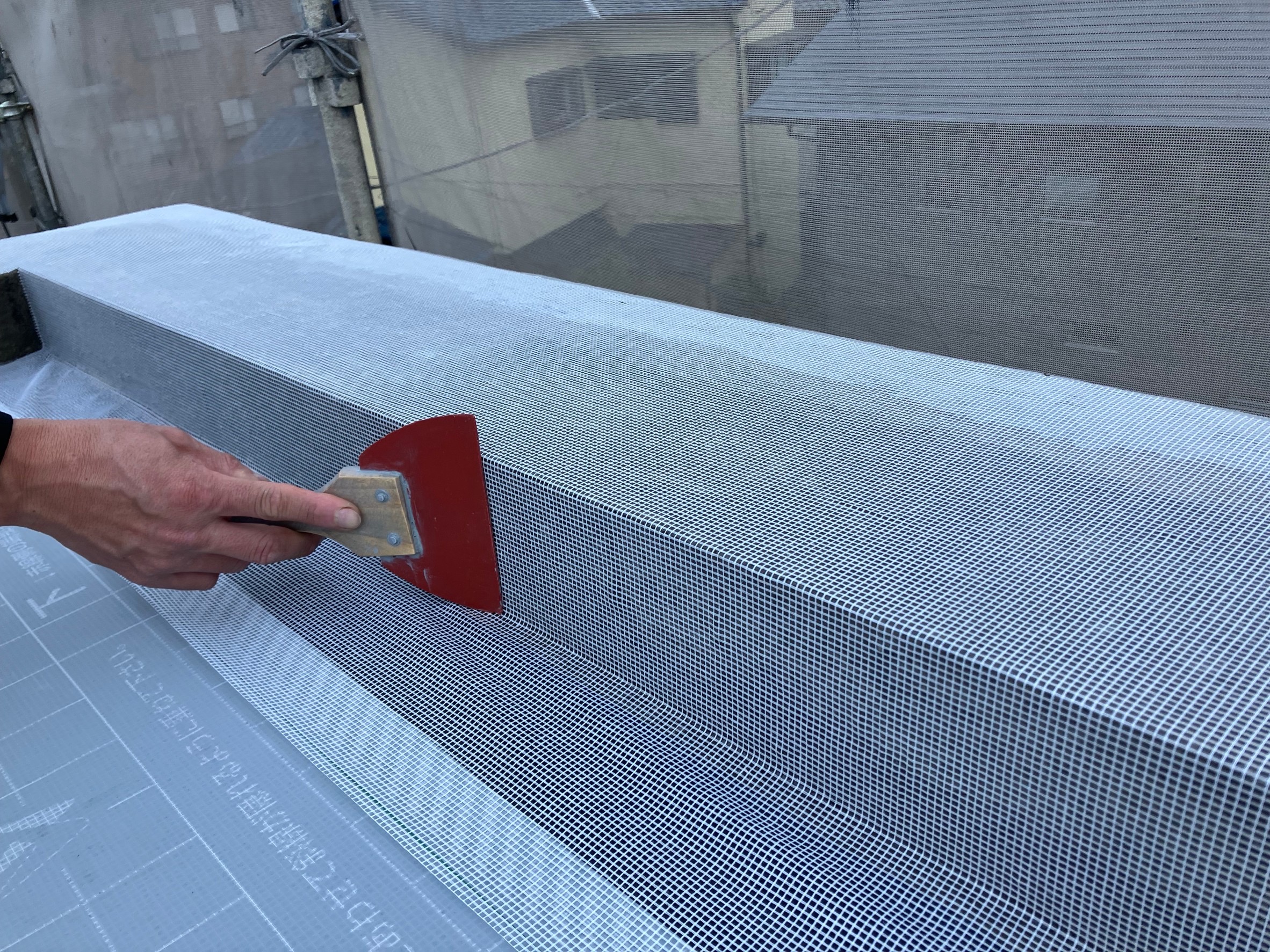 【綺麗なネイビーカラーへ♪店舗様】外壁・屋根裏・屋上防水・シーリング工事