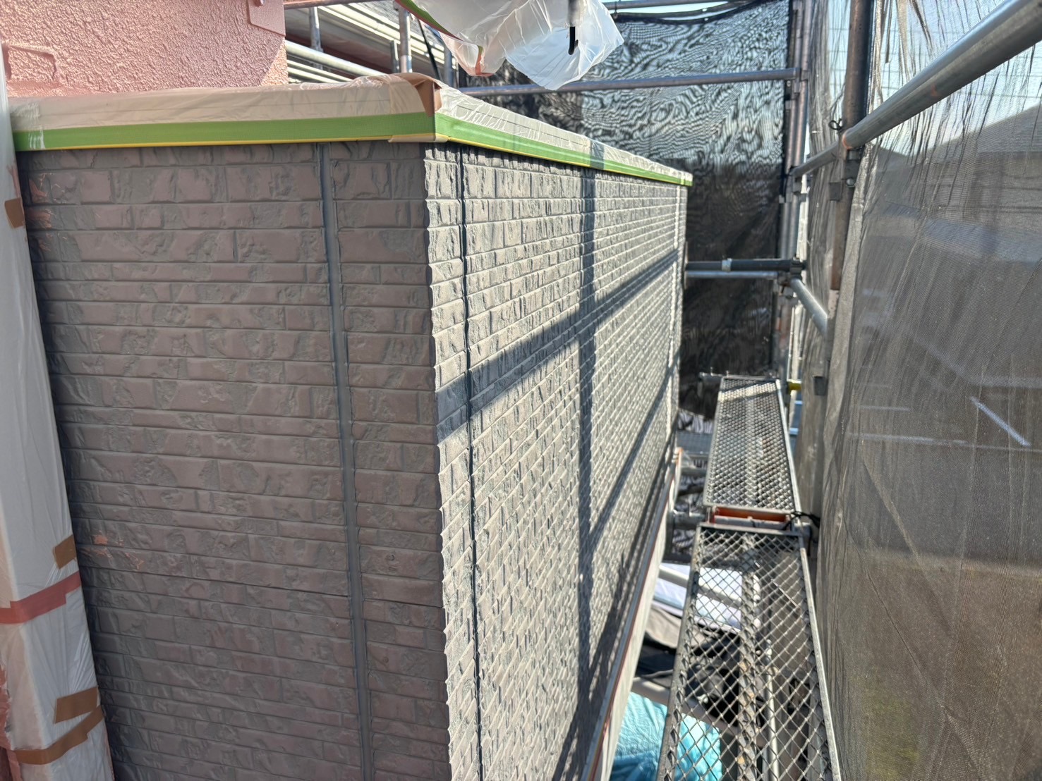 【素敵なピンクカラーのお家に♪】改修塗装工事（外壁・屋根・ベランダ防水）