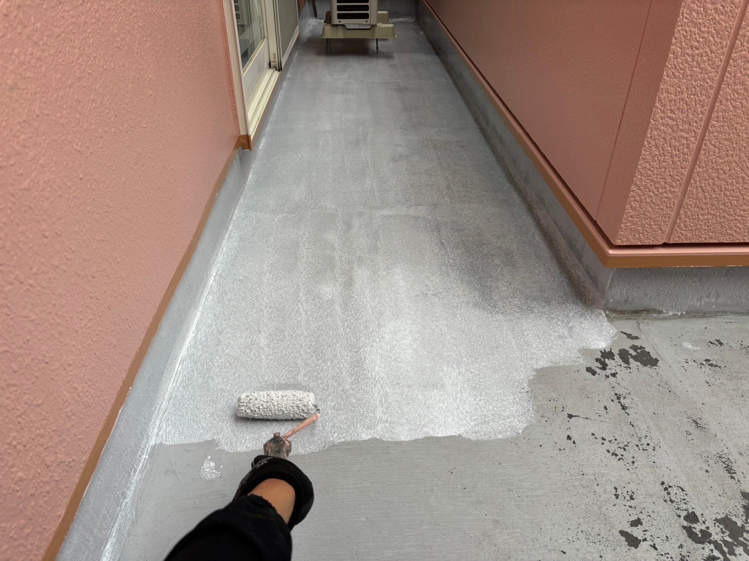 【素敵なピンクカラーのお家に♪】改修塗装工事（外壁・屋根・ベランダ防水）