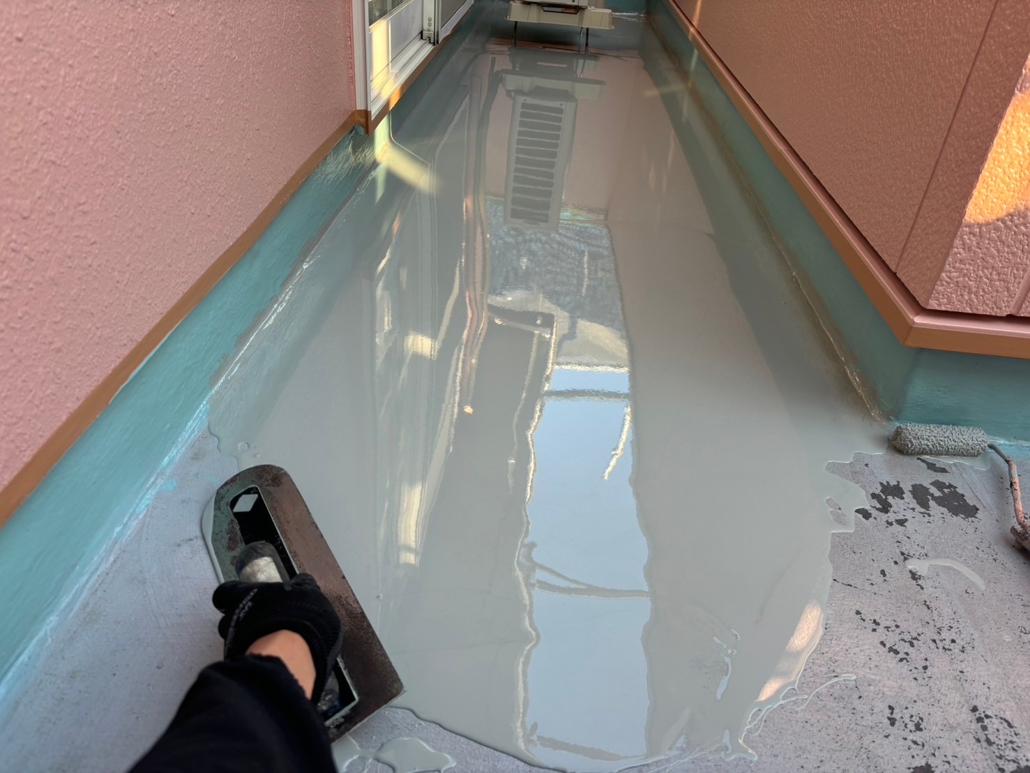 【素敵なピンクカラーのお家に♪】改修塗装工事（外壁・屋根・ベランダ防水）