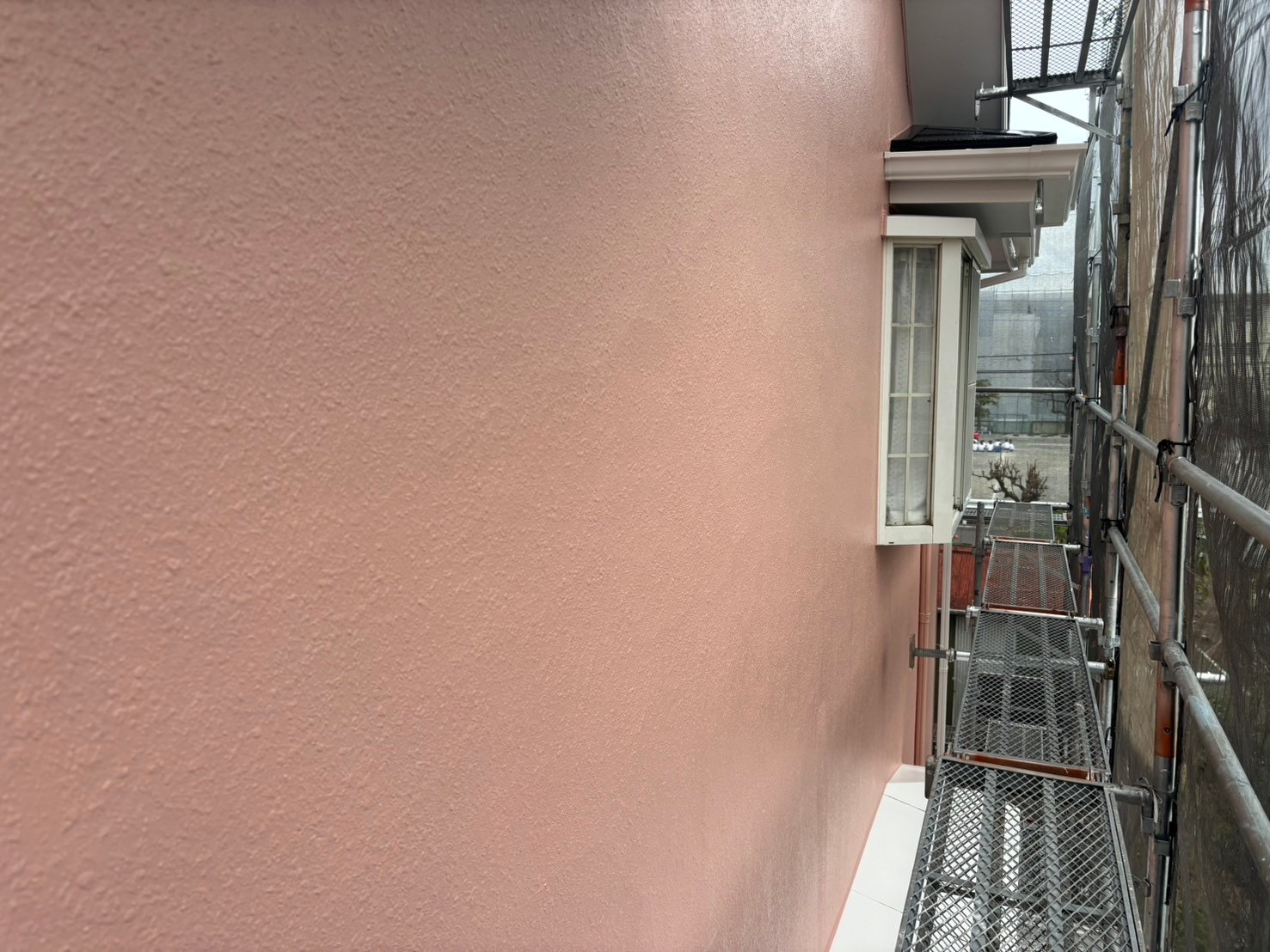 【素敵なピンクカラーのお家に♪】改修塗装工事（外壁・屋根・ベランダ防水）