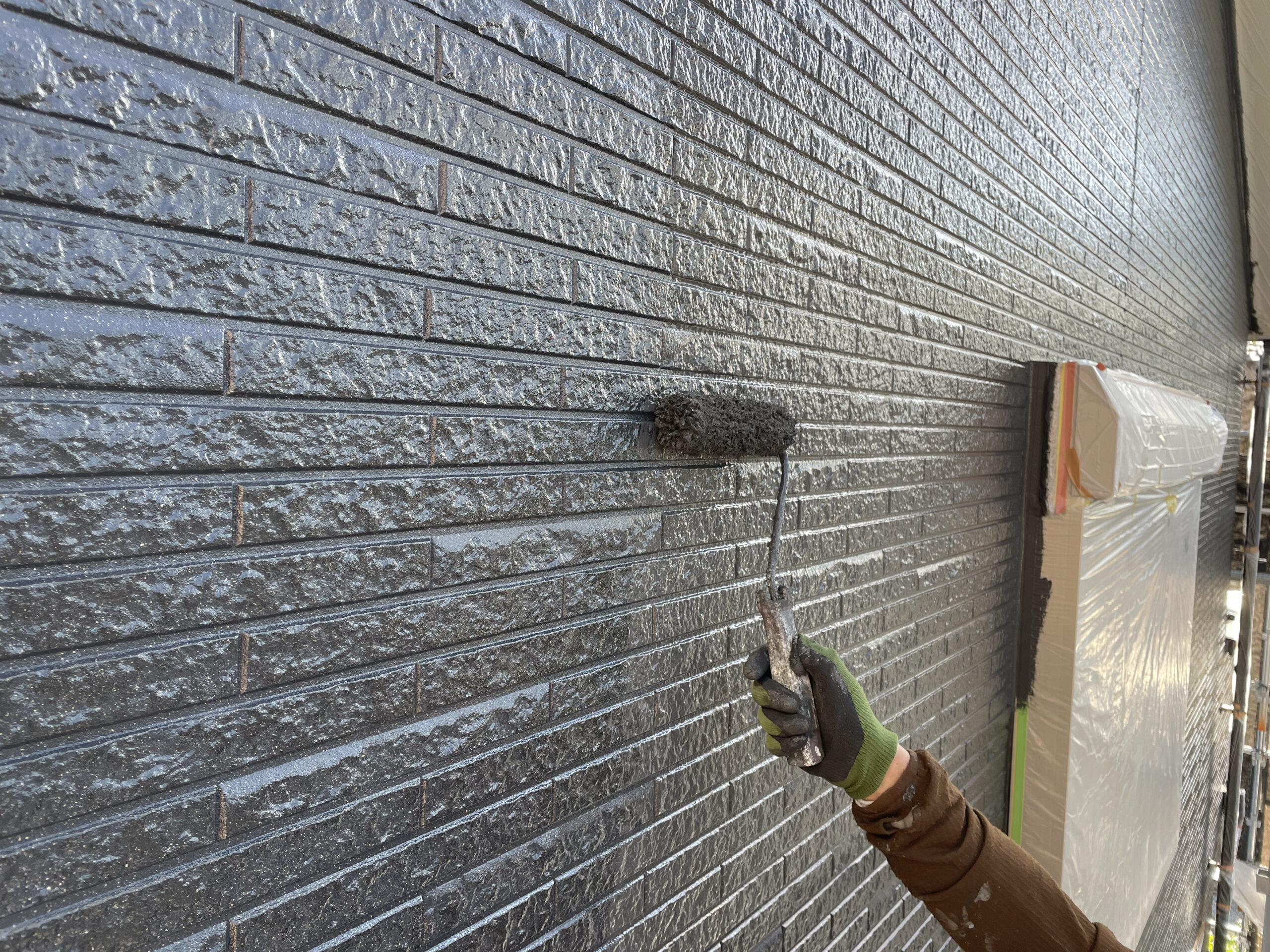 【シンプルモダンなお家からシックなカラーに♪】外壁塗装・シーリング工事