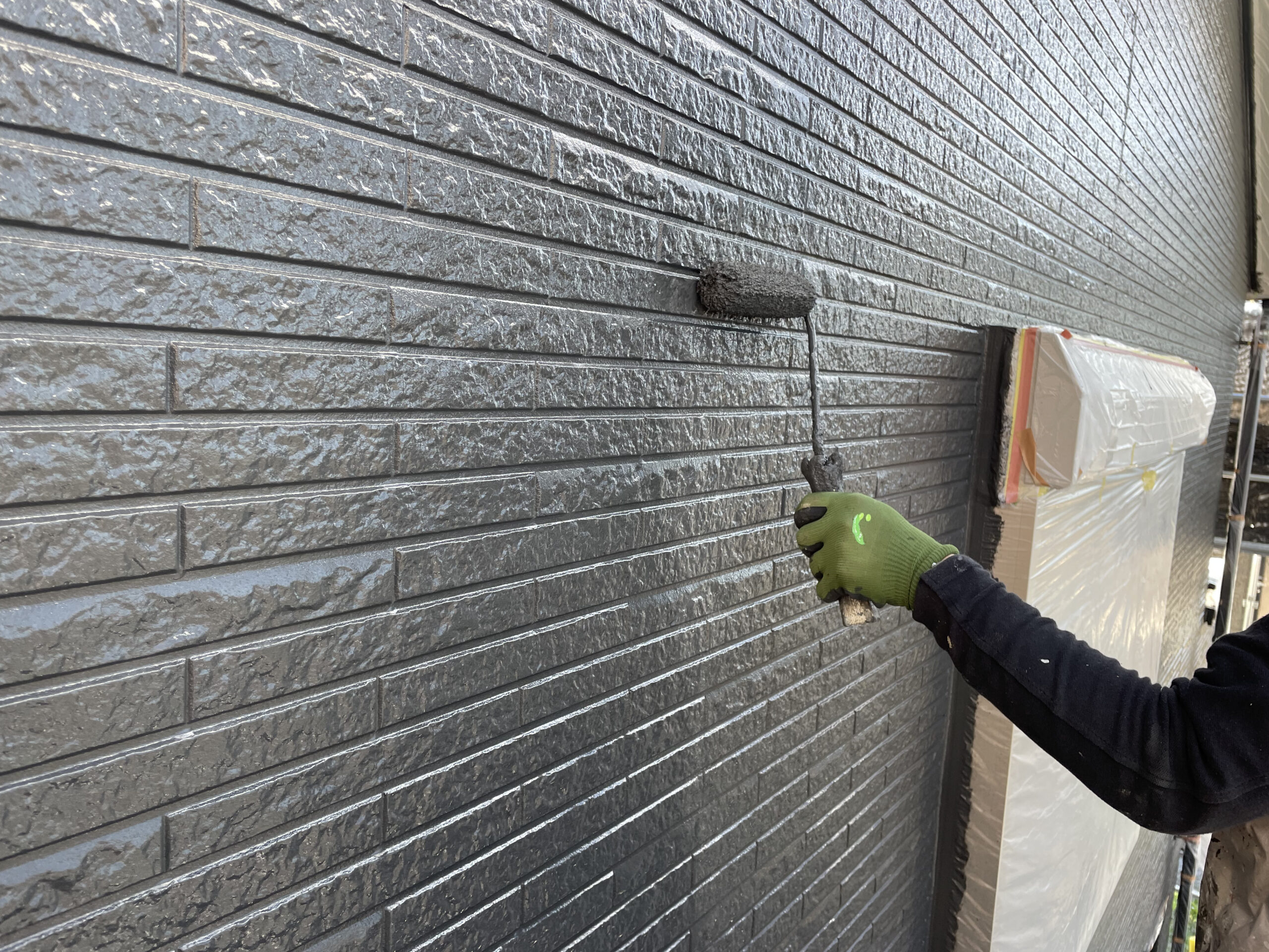 【シンプルモダンなお家からシックなカラーに♪】外壁塗装・シーリング工事