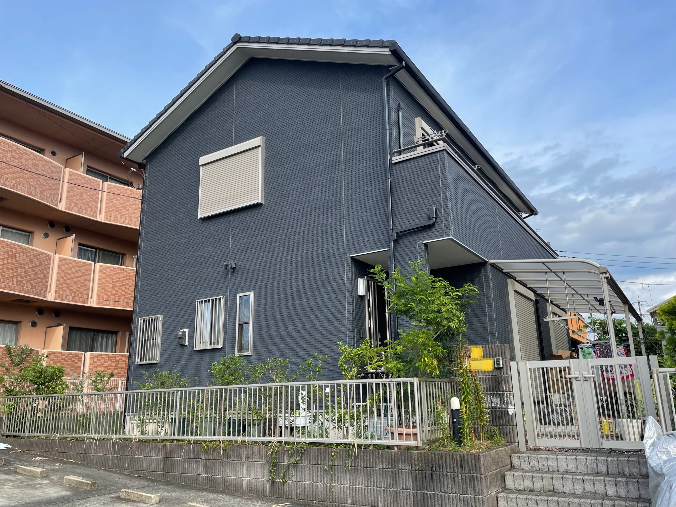 【シンプルモダンなお家からシックなカラーに♪】外壁塗装・シーリング工事