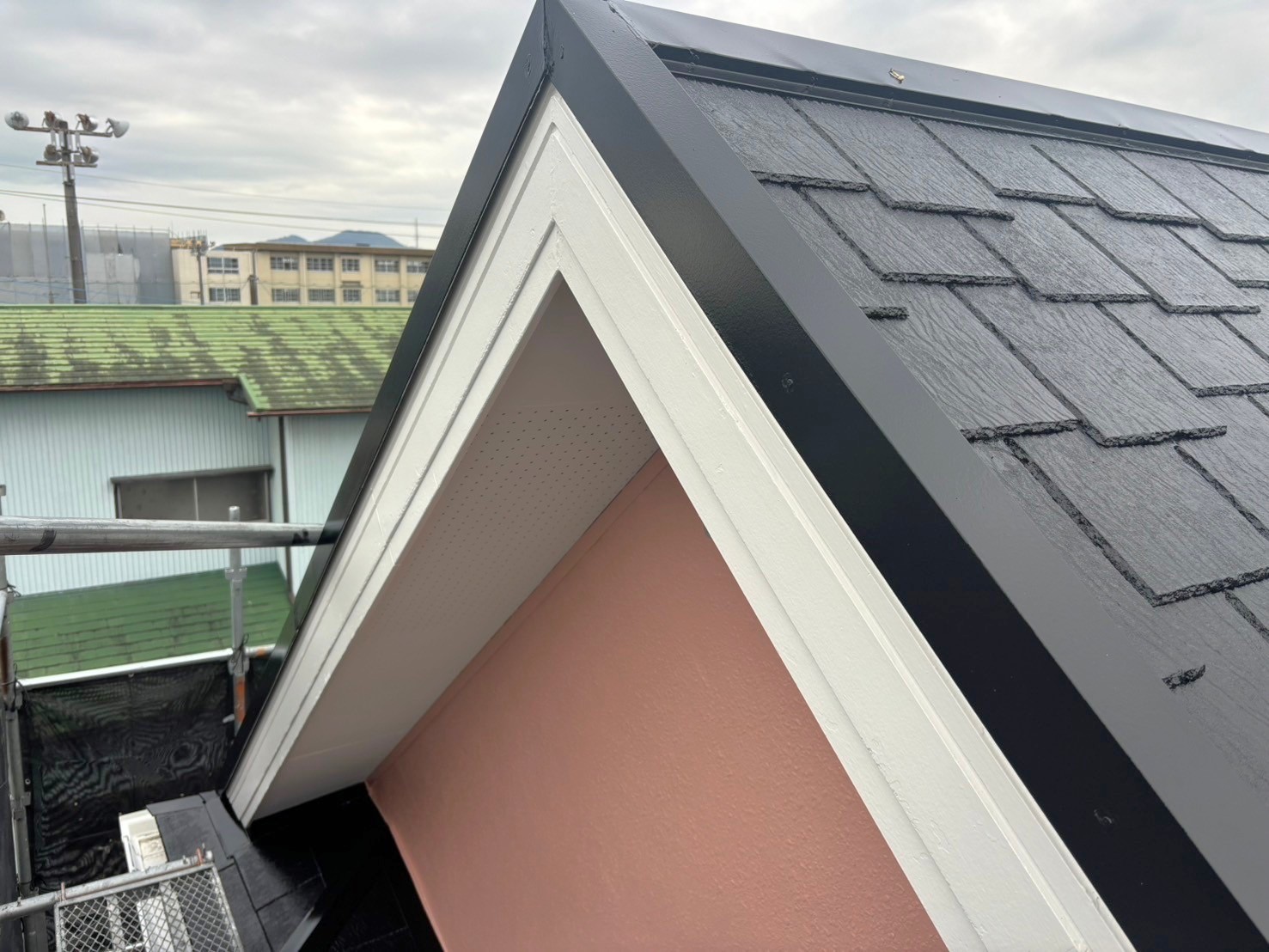 【素敵なピンクカラーのお家に♪】改修塗装工事（外壁・屋根・ベランダ防水）